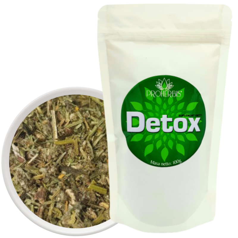 DETOX 100 g — herbatka ziołowa Proherbis