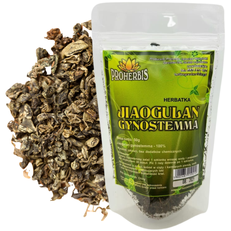 Jiaogulan Gynostemma 50 g — ziele do naparu