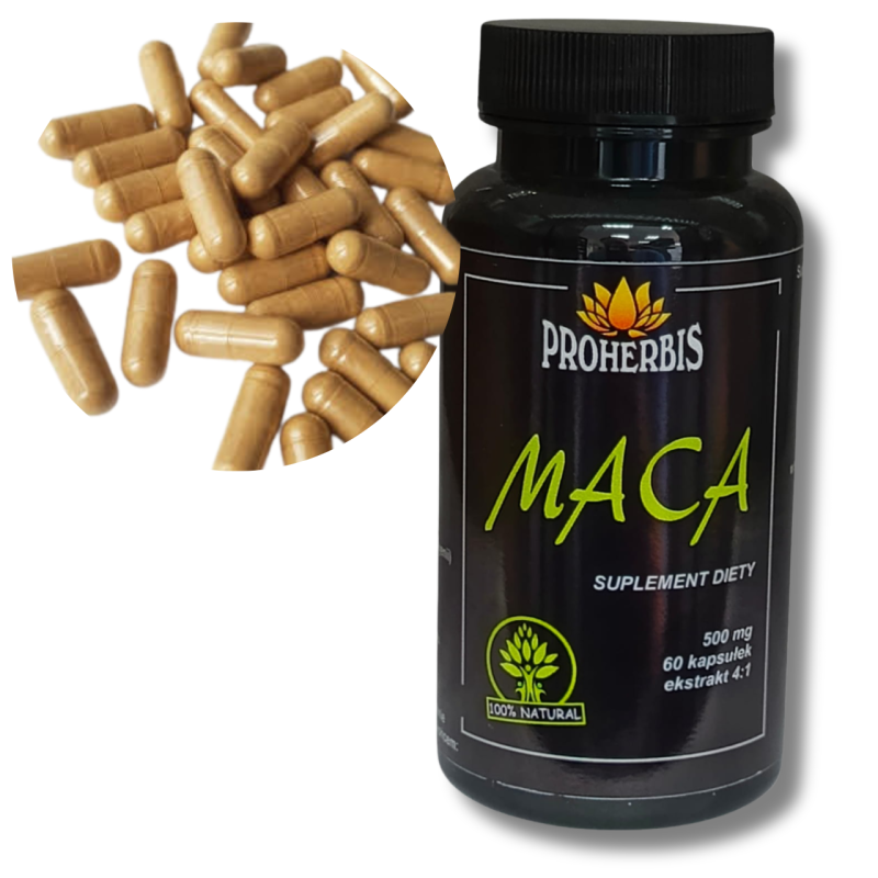 Maca ekstrakt 60 kaps — Proherbis
