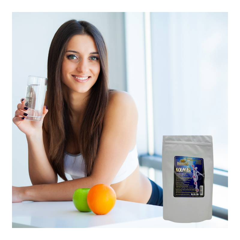 Kolagen morski w proszku 200 g – naturalne wsparcie dla skóry, włosów i stawów