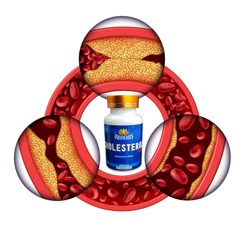 Cholesterol Forte 60 kaps — karczoch i monakolina K