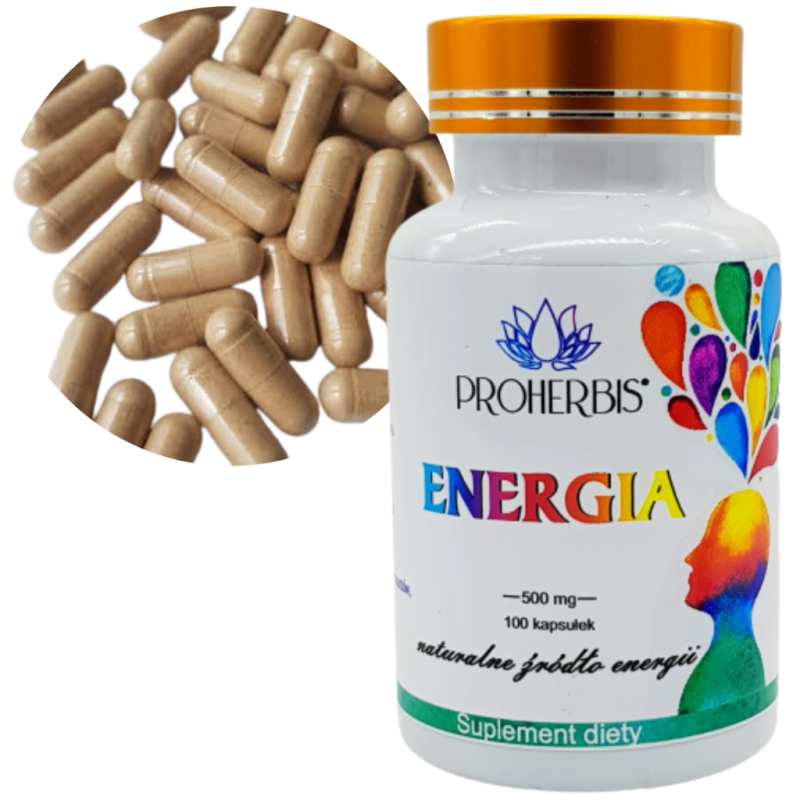 Energia 500 mg 100 kaps — Proherbis