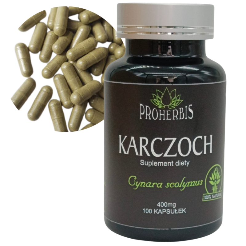 Karczoch 400 mg 100 kaps — Proherbis