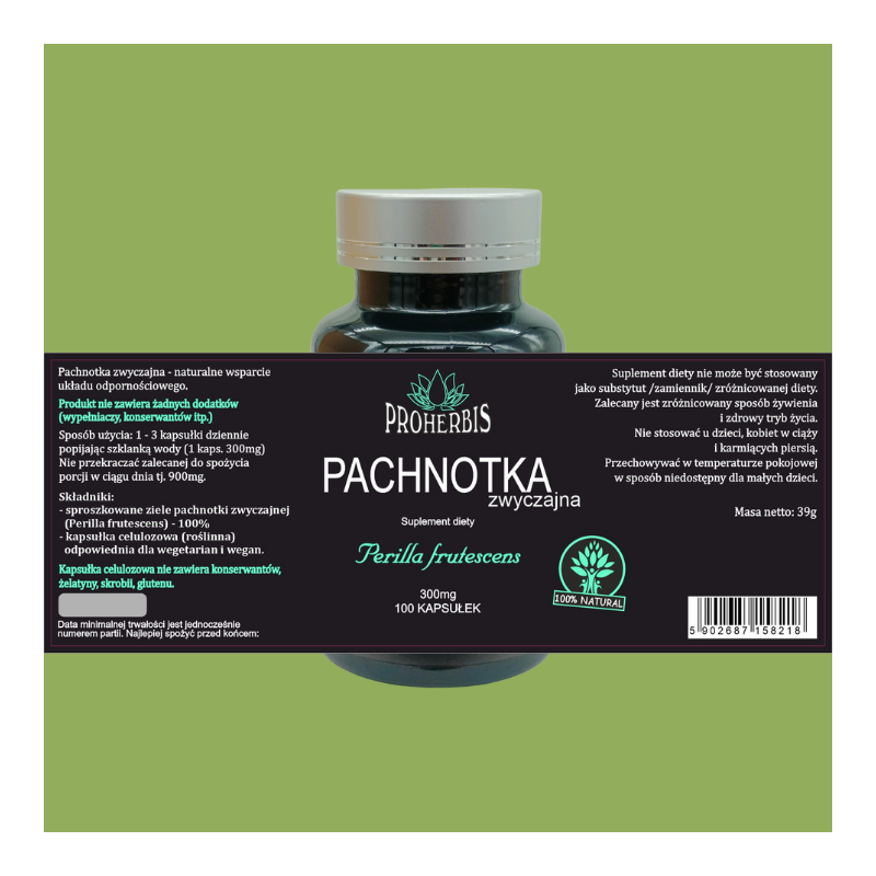 Pachnotka zwyczajna 300 mg 100 kaps