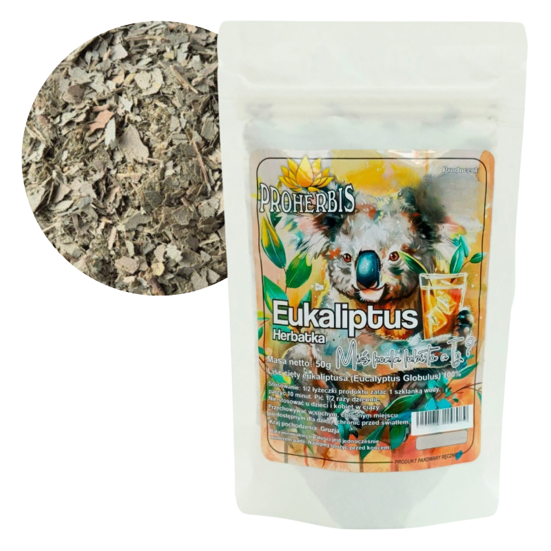 Eukaliptus liść cięty 50 g — Proherbis
