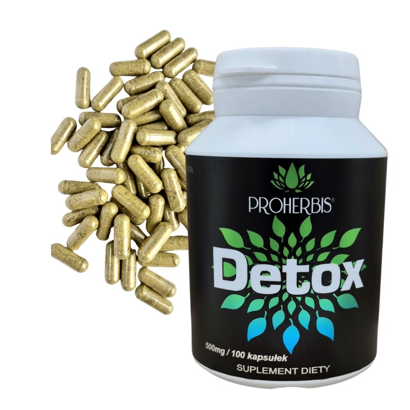 Detox 500 mg 100 kaps — Proherbis