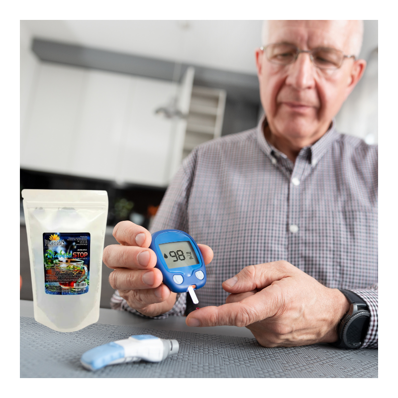 Herbata DiabetoStop – naturalne wsparcie dla prawidłowego poziomu cukru we krwi (100 g)