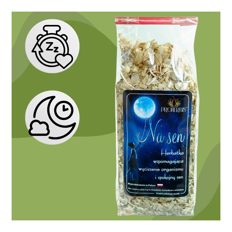 Herbatka na sen – naturalne wsparcie wyciszenia i spokojnego snu (100 g)