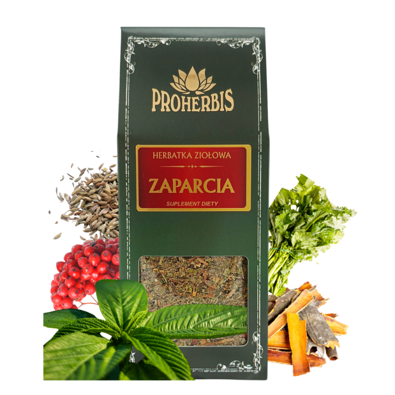 Herbatka Zaparcia 100 g — kruszyna, ślaz i koper włoski