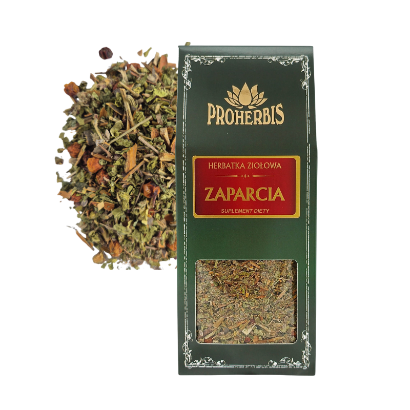 Herbatka Zaparcia 100 g — kruszyna, ślaz i koper włoski