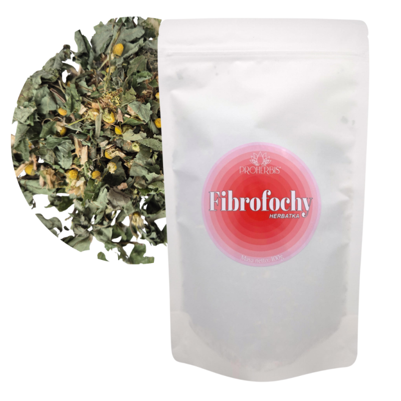 Herbatka Fibrofochy 100g – diabelski pazur, imbir, rumianek, wierzba biała