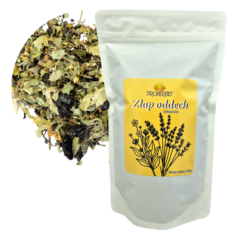Herbatka Proherbis Złap Oddech 100g – odporność, gardło, układ oddechowy