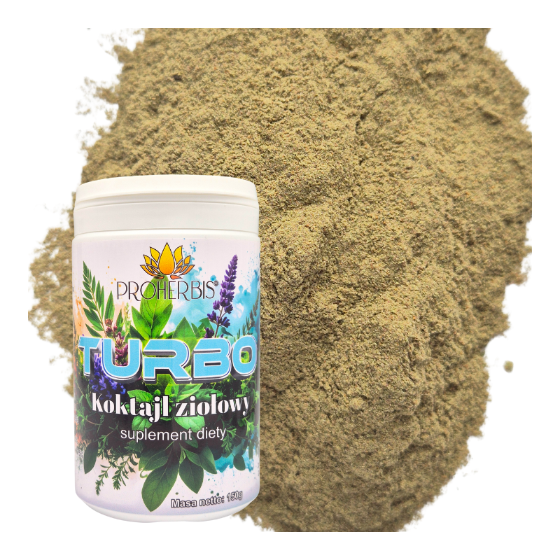 Turbo Koktajl ziołowy 150 g — Proherbis