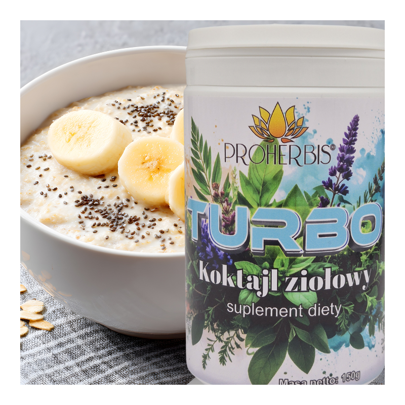 Turbo Koktajl ziołowy 150 g — Proherbis