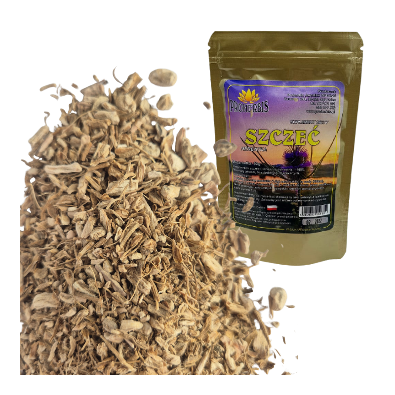 Szczeć Korzeń Cięty 50g Proherbis Herbatka Suplement Diety