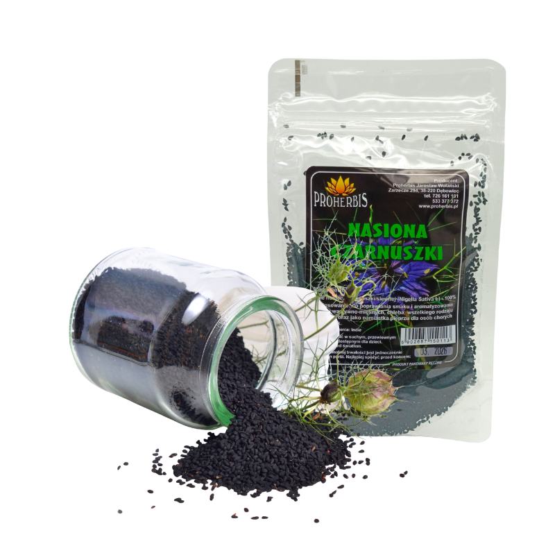 Czarnuszka siewna nasiona 50g naturalne przyprawy Indie