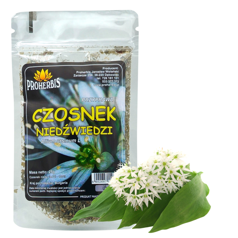Proherbis Czosnek niedźwiedzi 25 g – aromatyczny i naturalny