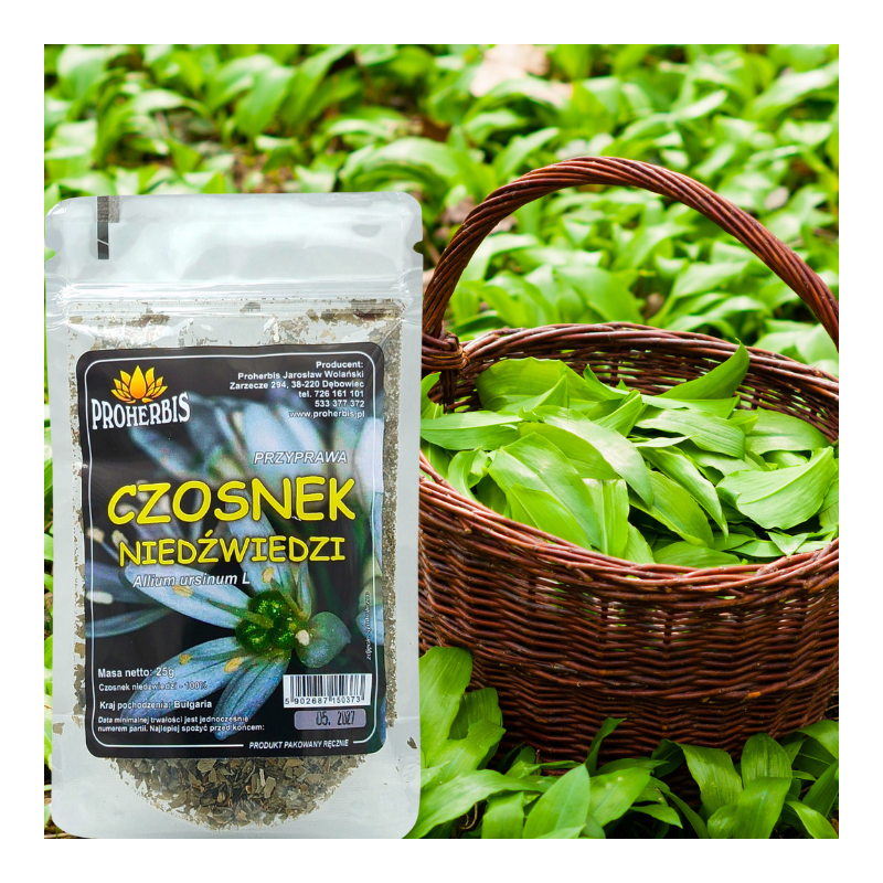 Proherbis Czosnek niedźwiedzi 25 g – aromatyczny i naturalny
