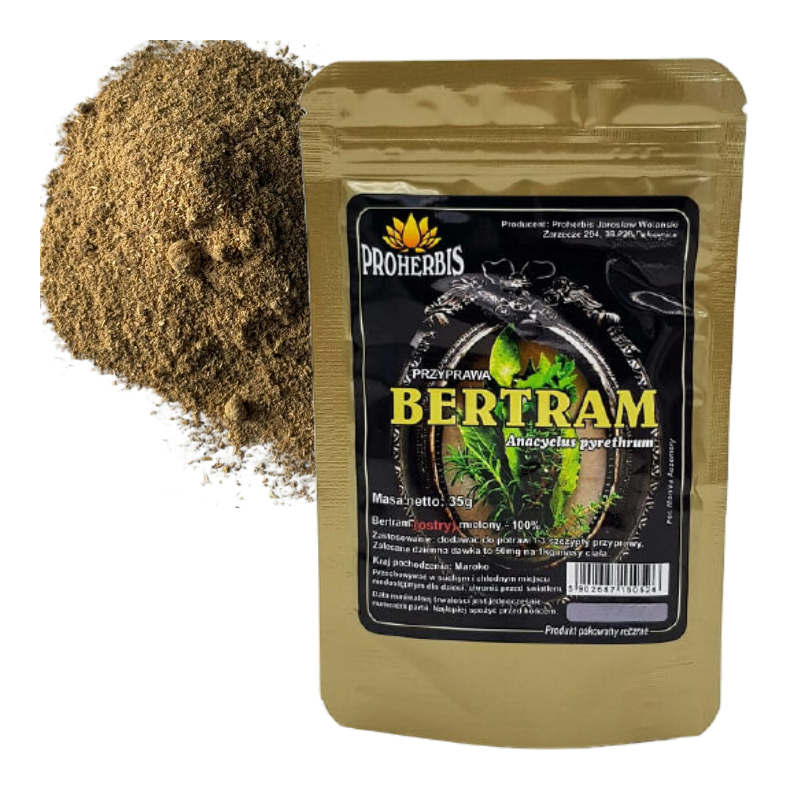 Mielony bertram ostry 35g – klasyczna przyprawa do dań