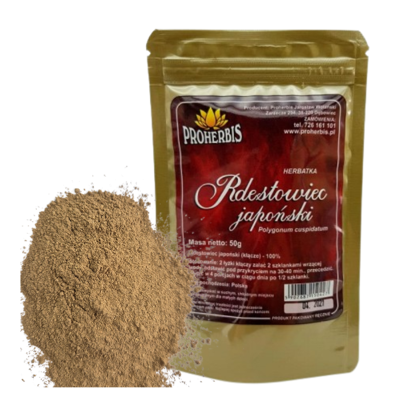 Rdestowiec Japoński 50g Proherbis naturalne źródło resweratrolu
