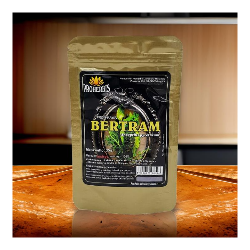 Mielony bertram ostry 35g – klasyczna przyprawa do dań