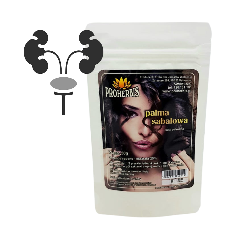 Palma Sabałowa (Saw Palmetto) Ekstrakt 25% 50g Proherbis