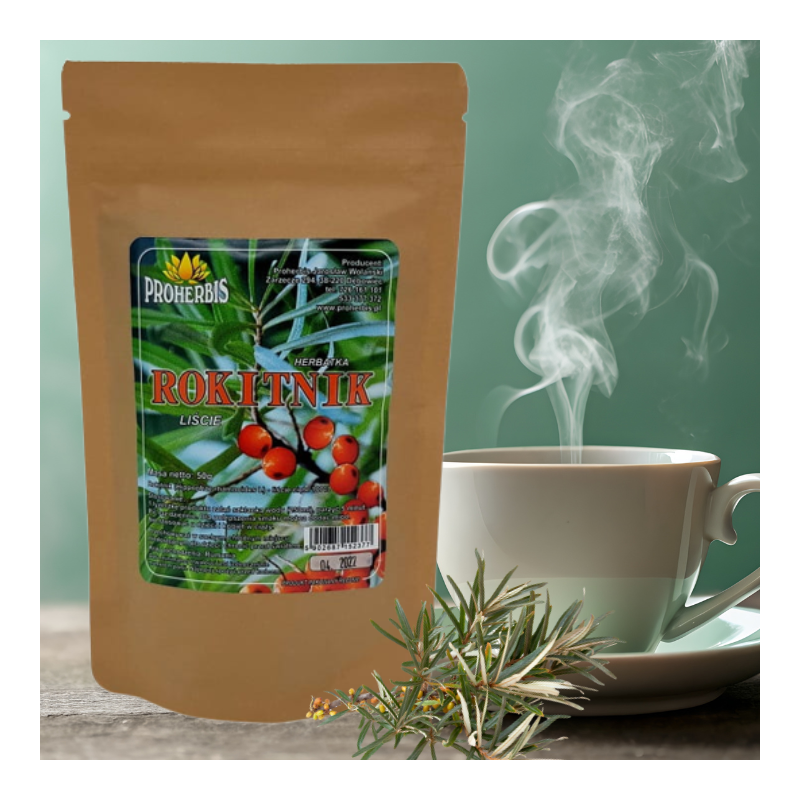 Rokitnik liść cięty 50 g — Proherbis