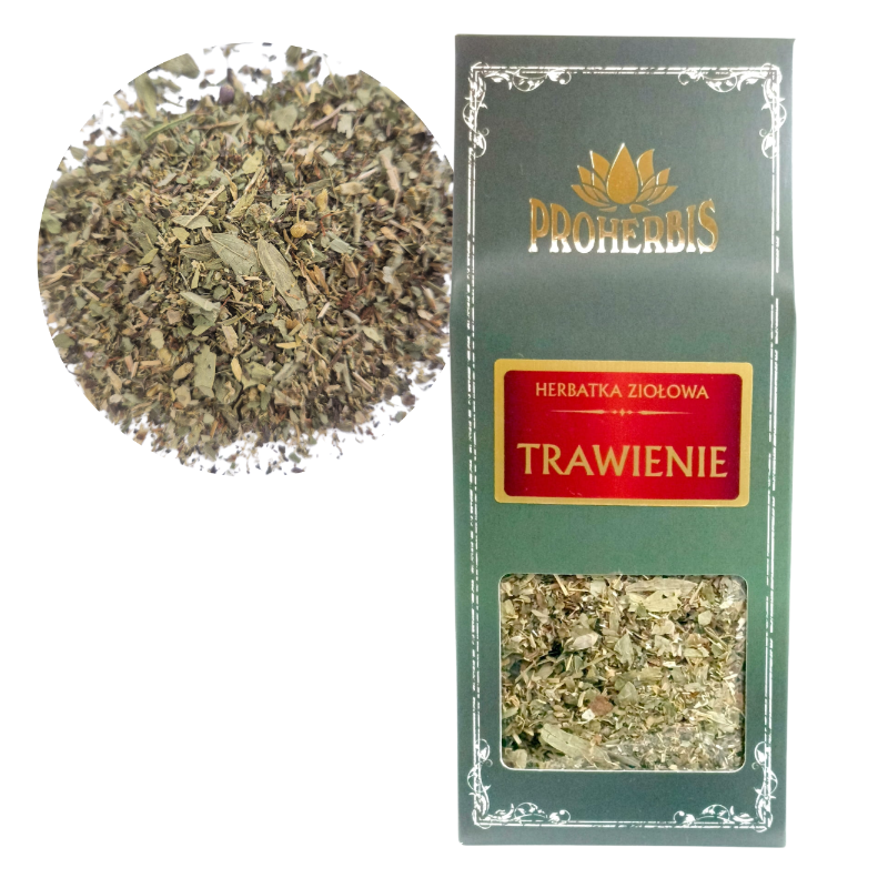 Herbatka Trawienie 100g Proherbis Zioła na trawienie Senes, Mięta, Lukrecja