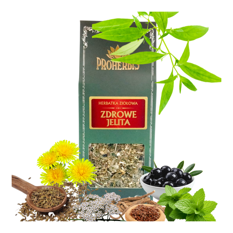 Herbatka Zdrowe Jelita 100 g — Proherbis