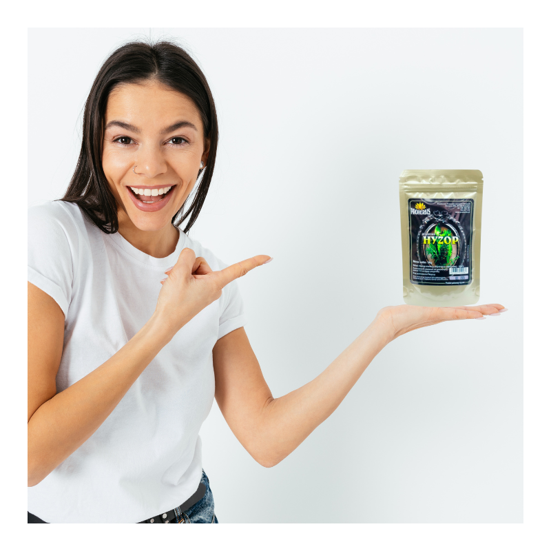 Hyzop mielony 50g Proherbis | 100% naturalne zioła