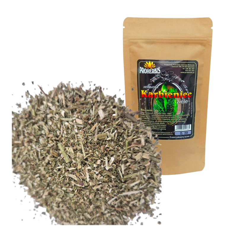 Karbieniec pospolity ziele 50g – Proherbis | Tarczyca, uspokojenie