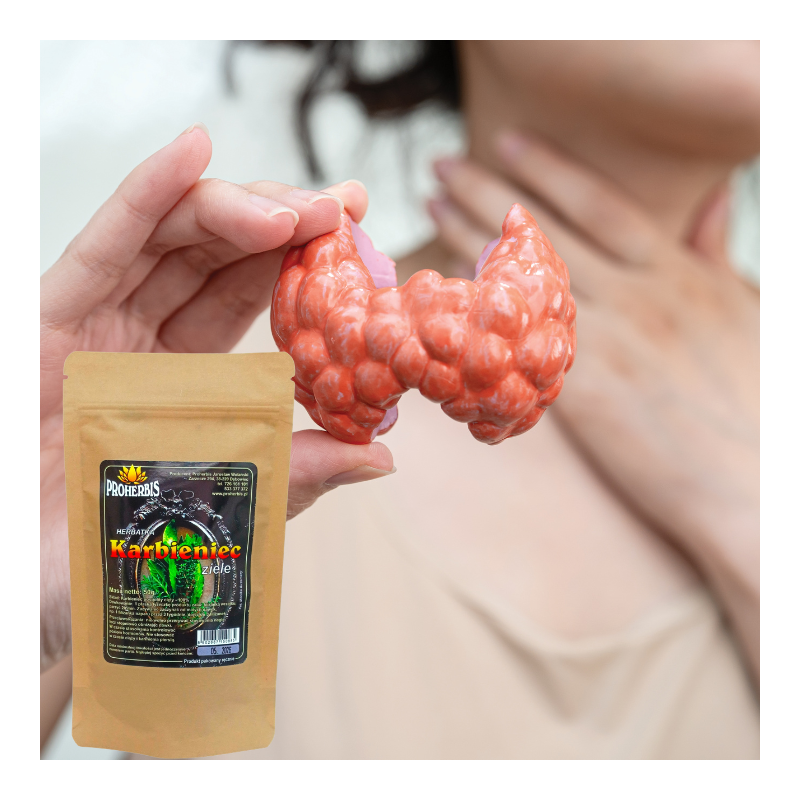 Karbieniec pospolity ziele 50g – Proherbis | Tarczyca, uspokojenie