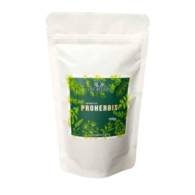 Proherbis 100g – herbatka ziołowa dla naturalnego oczyszczania organizmu