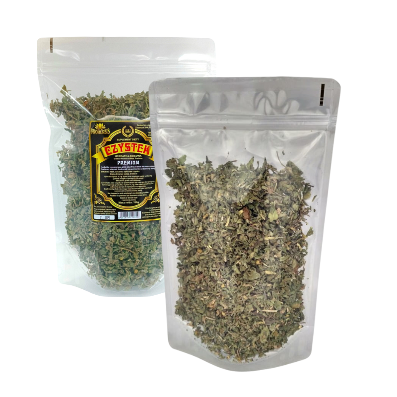 Czystek kreteński 150g liść PREMIUM świeży aromatyczny WSPIERA ODPORNOŚĆ