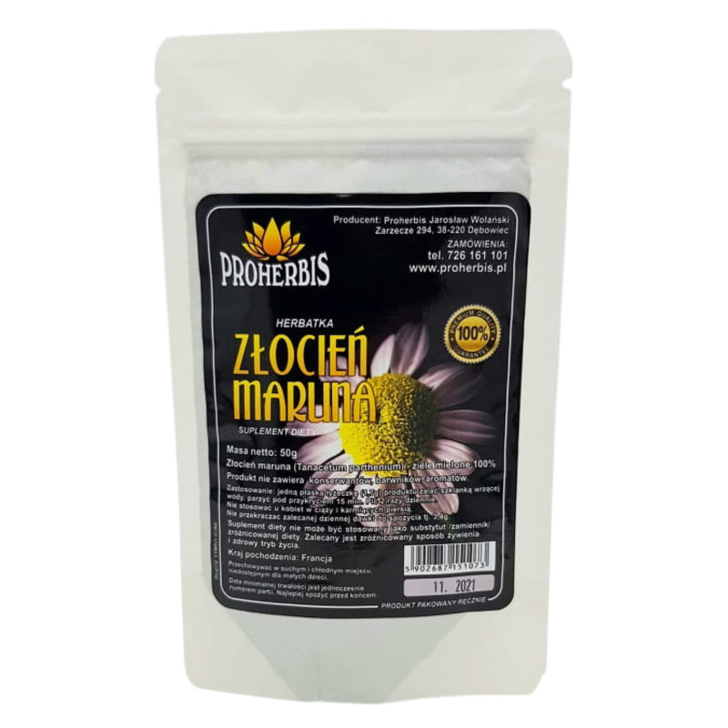 Złocień maruna 50 g — ziele mielone