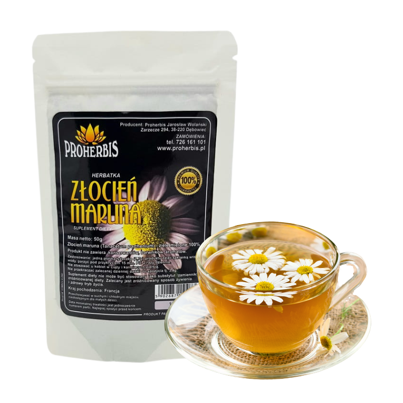 Złocień maruna 50 g — ziele mielone