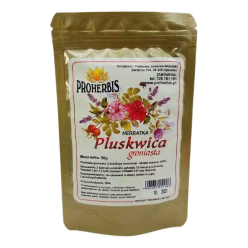 Pluskwica groniasta 50 g — korzeń mielony