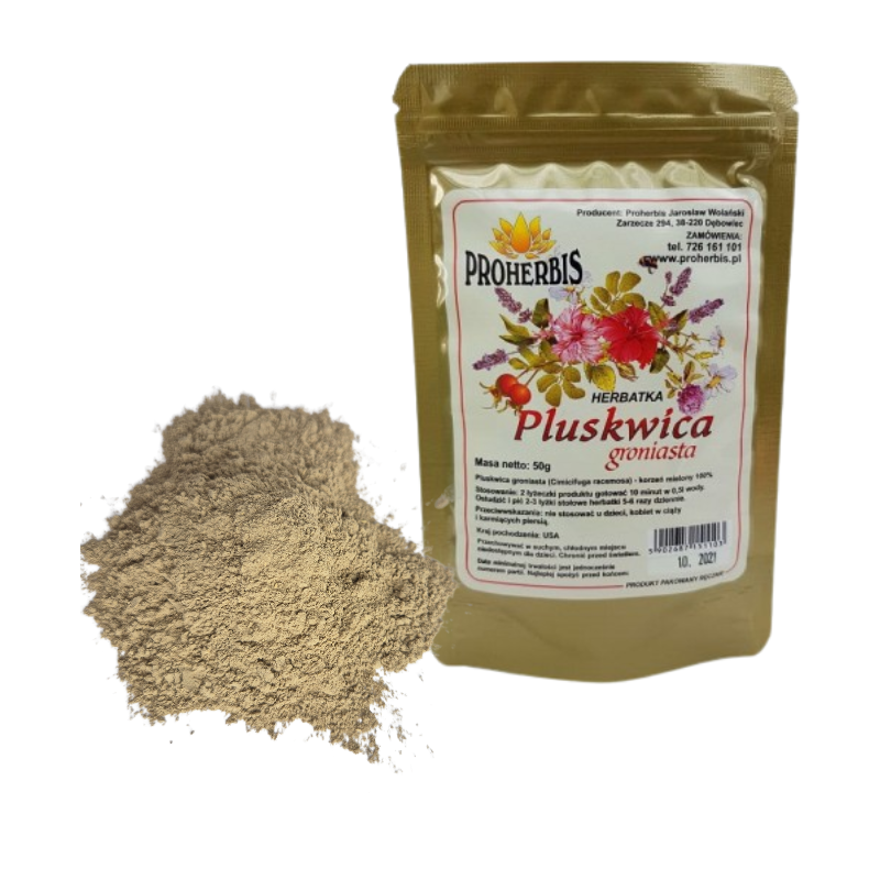 Pluskwica groniasta 50 g — korzeń mielony