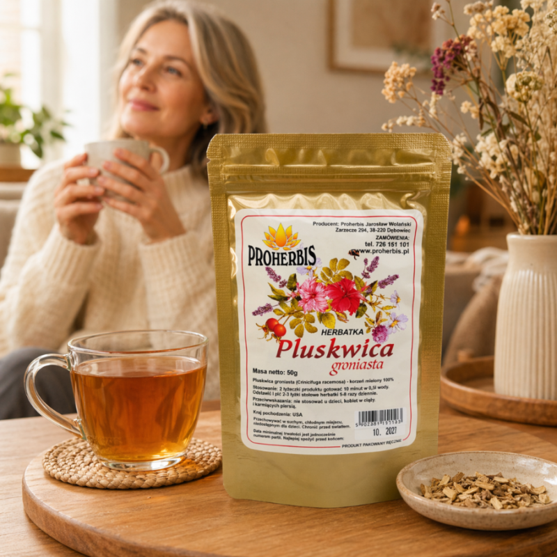 Pluskwica groniasta 50 g — korzeń mielony