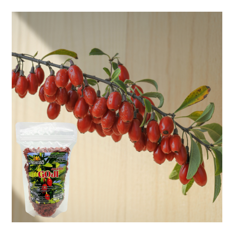 Jagody Goji 200g Proherbis naturalne superfood antyoksydanty