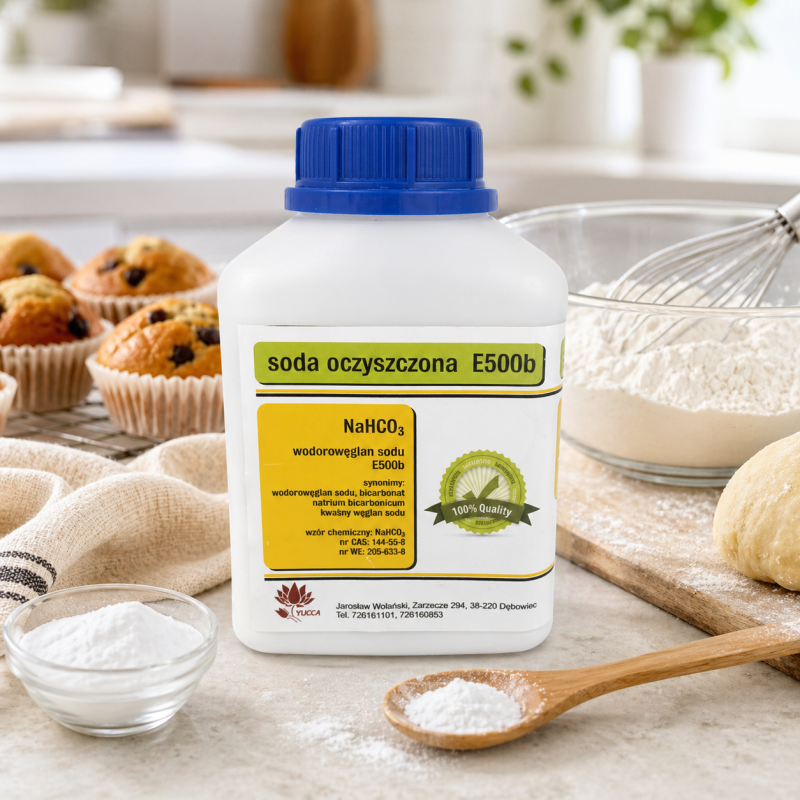 Soda Oczyszczona 500g Proherbis do pieczenia czyszczenia zapachów