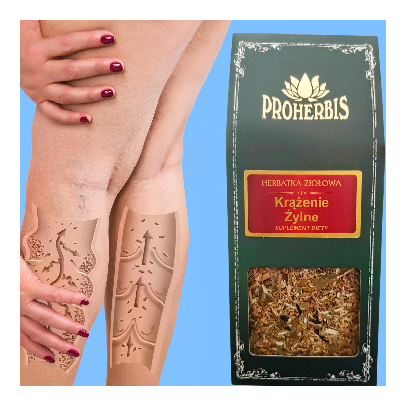 Herbatka Krążenie Żylne 100 g — Proherbis