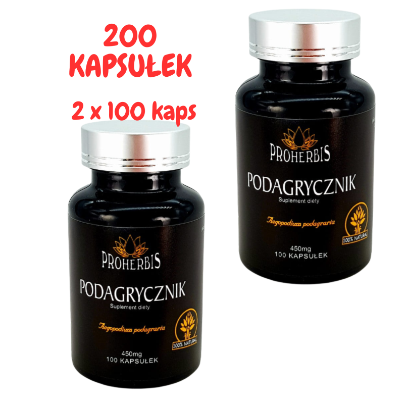 Podagrycznik 2×100 kaps 450 mg — Proherbis