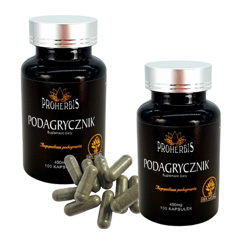 Podagrycznik 2×100 kaps 450 mg — Proherbis
