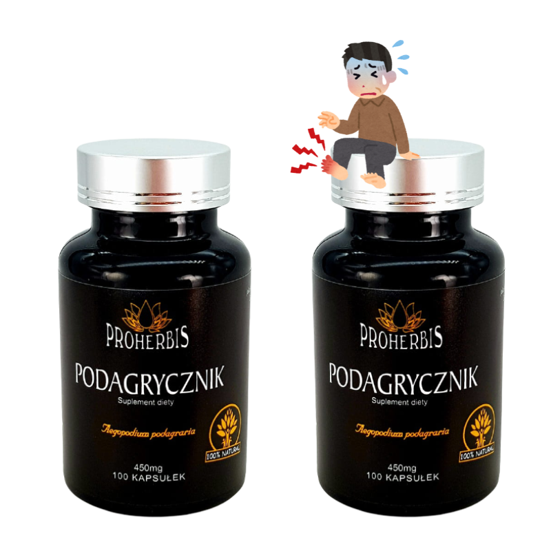 Podagrycznik 2×100 kaps 450 mg — Proherbis