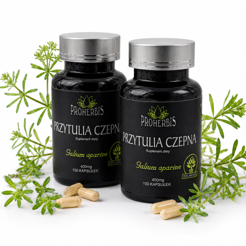 Przytulia czepna 400 mg 2×100 kaps — Proherbis
