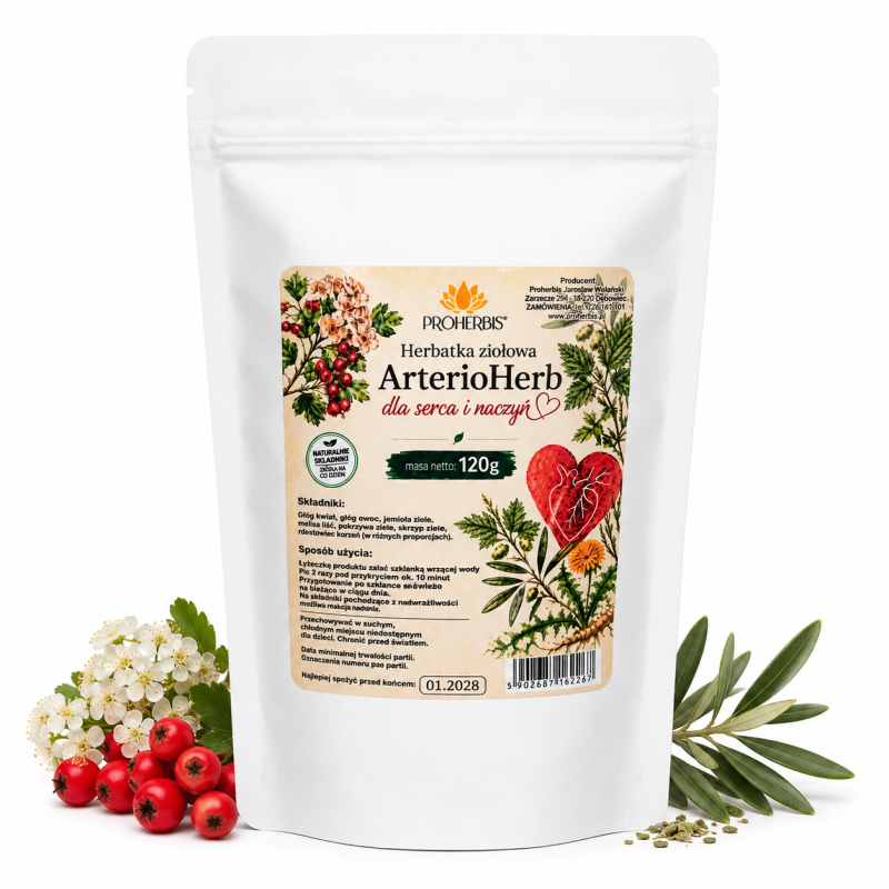 ArterioHerb 120g Proherbis herbatka dla serca i naczyń