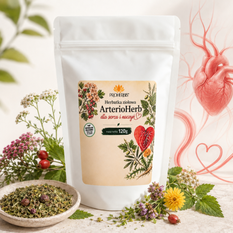 ArterioHerb 120g Proherbis herbatka dla serca i naczyń