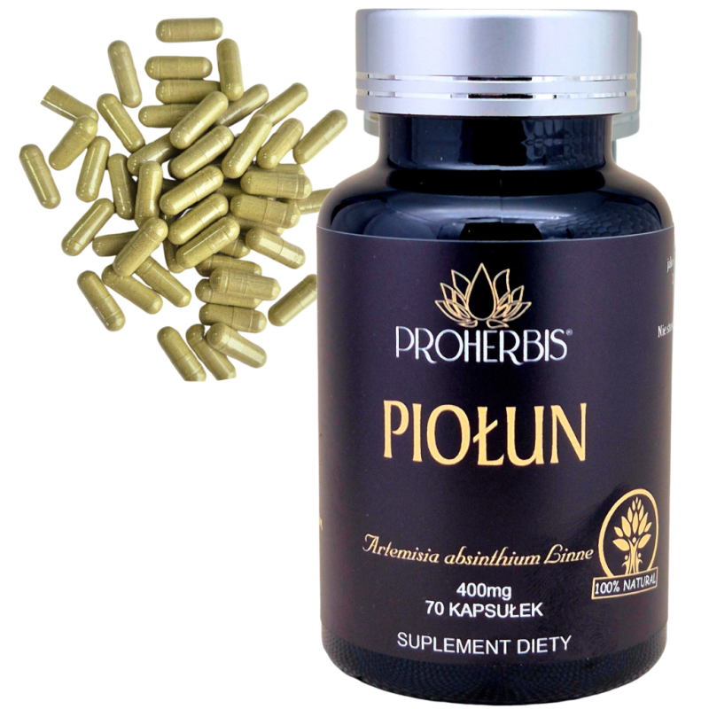 Piołun 400 mg 70 kaps — Proherbis