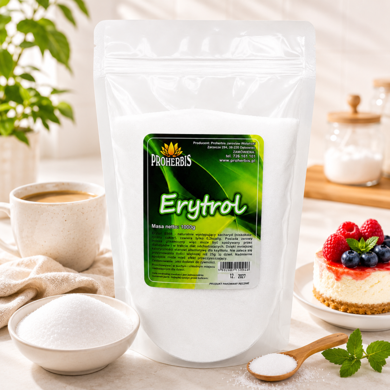 Erytrol E968 1 kg — słodzik stołowy